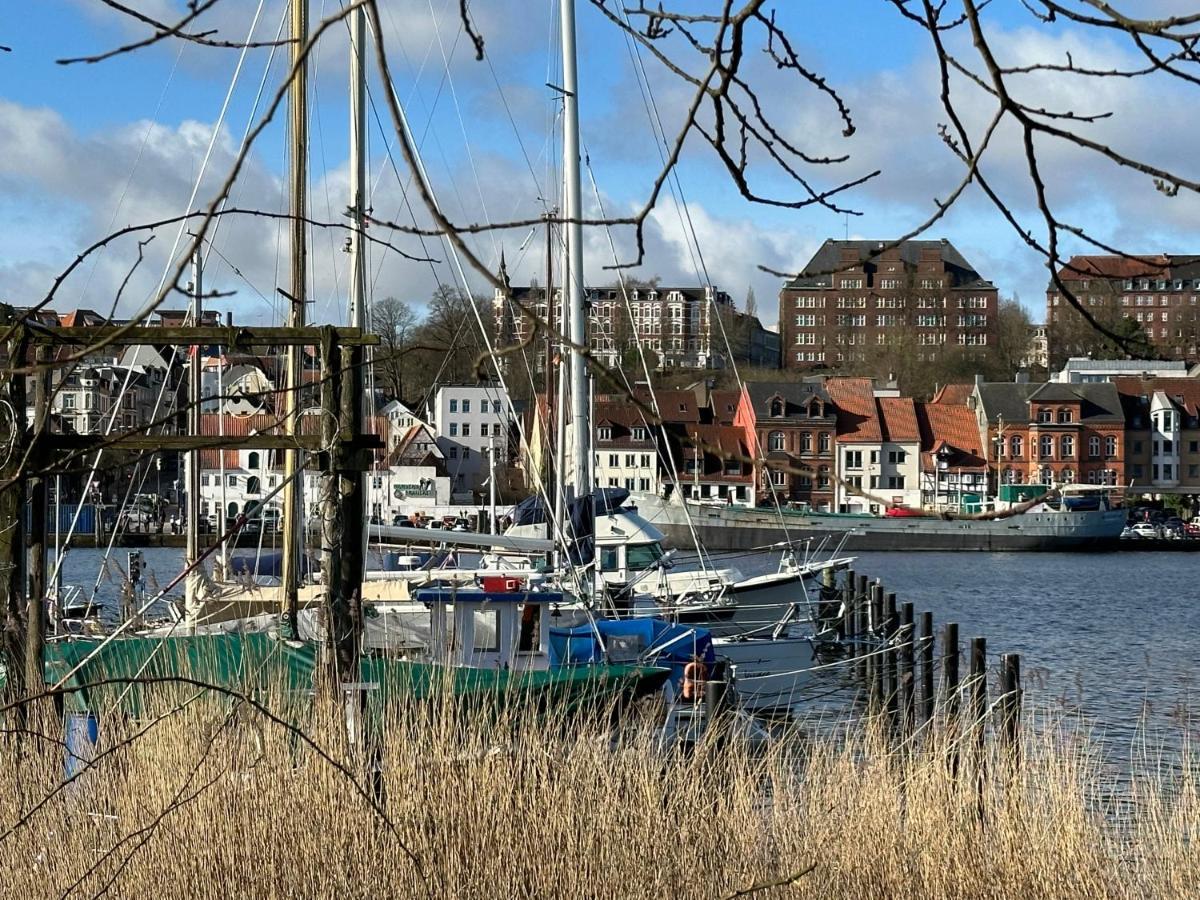 Weitblick - Mit Strandkorb, Mehr Meer Geht Nicht Gluecksburg Exterior photo